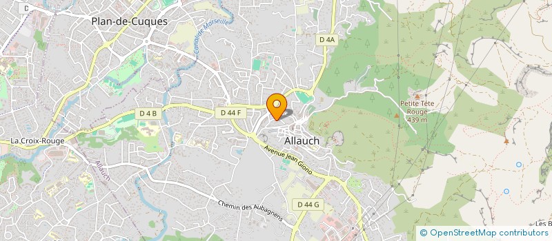 localisation de l'entreprise MADAME EMILIE ROUZAUD à ALLAUCH