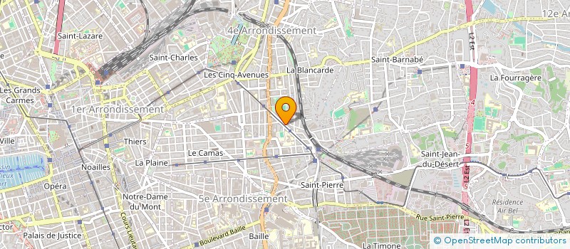localisation de l'entreprise MADAME EMILIE RUEL à MARSEILLE 4EME