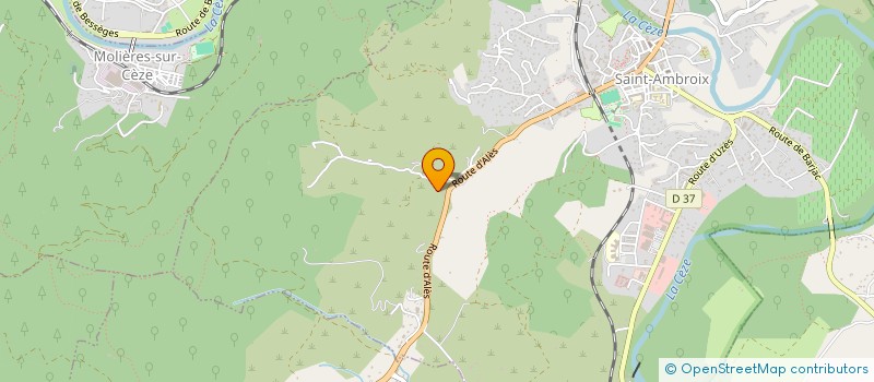 localisation de l'entreprise MADAME EMILIE RUIZ  SAINT-AMBROIX
