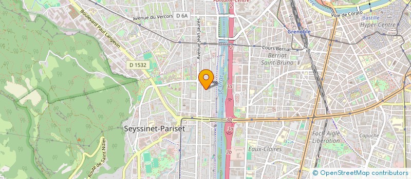 localisation de l'entreprise MADAME EMILIE RUTIGLIANO  SEYSSINET-PARISET