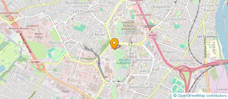 localisation de l'entreprise MADAME EMILIE SACQUET à TOULOUSE