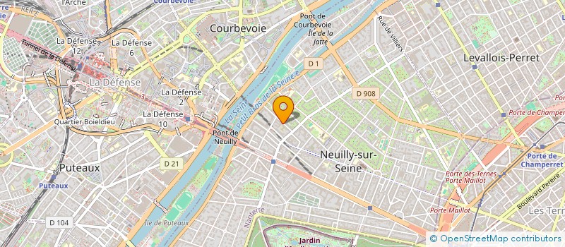 localisation de l'entreprise MADAME EMILIE SADEK à NEUILLY-SUR-SEINE