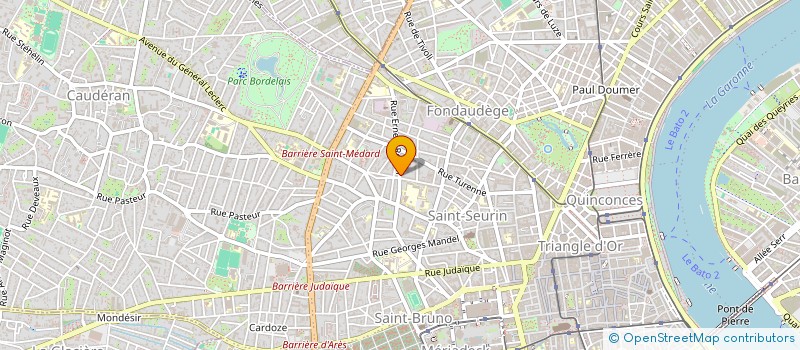 localisation de l'entreprise MADAME EMILIE SADSAOUD  BORDEAUX