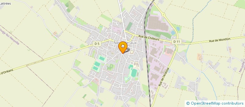 localisation de l'entreprise MADAME EMILIE SAGNIER à NEUVILLE-AUX-BOIS