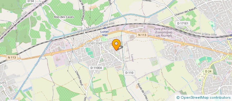 localisation de l'entreprise MADAME EMILIE SALA  LUNEL-VIEL