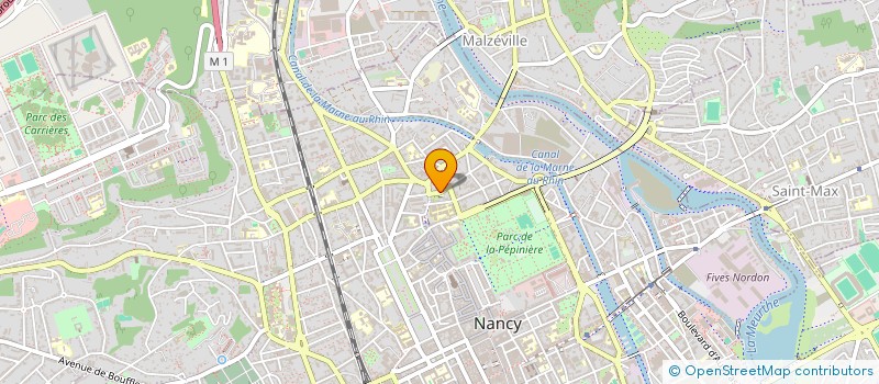 localisation de l'entreprise MADAME EMILIE SALQUEBRE  NANCY