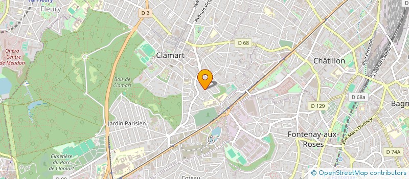 localisation de l'entreprise MADAME EMILIE SALSON à CLAMART