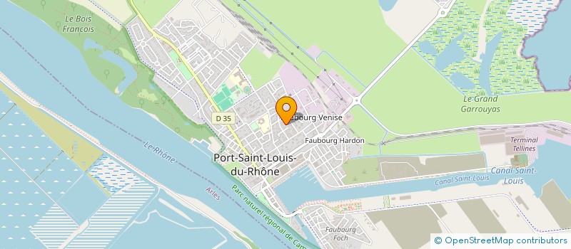 localisation de l'entreprise MADAME EMILIE SANDA à PORT-SAINT-LOUIS-DU-RHONE