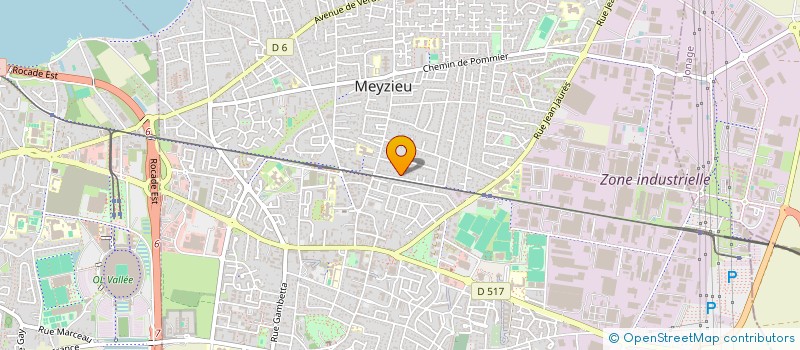 localisation de l'entreprise MADAME EMILIE SANSICO  MEYZIEU