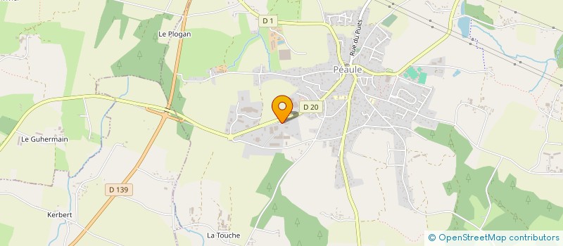 localisation de l'entreprise MADAME EMILIE SANTERRE  PEAULE