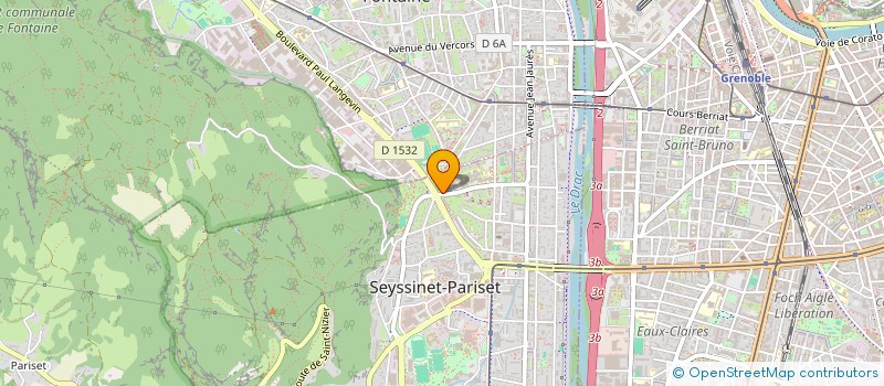 localisation de l'entreprise MADAME EMILIE SANTOS MARTINS  SEYSSINET-PARISET