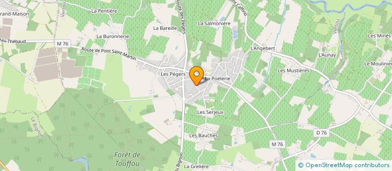 localisation de l'entreprise MADAME EMILIE SARRAZIN  VERTOU