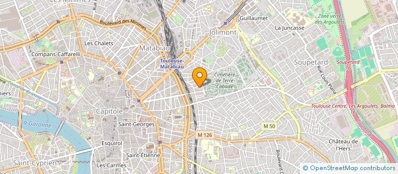 localisation de l'entreprise MADAME EMILIE SAVES à TOULOUSE