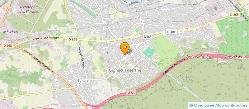 localisation de l'entreprise MADAME EMILIE SCALZO  GIGNAC-LA-NERTHE