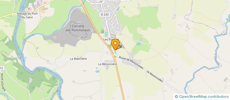 localisation de l'entreprise MADAME EMILIE SCHNABEL  ENTRAMMES