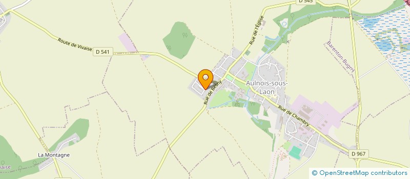 localisation de l'entreprise MADAME EMILIE SCHOTTE  AULNOIS-SOUS-LAON