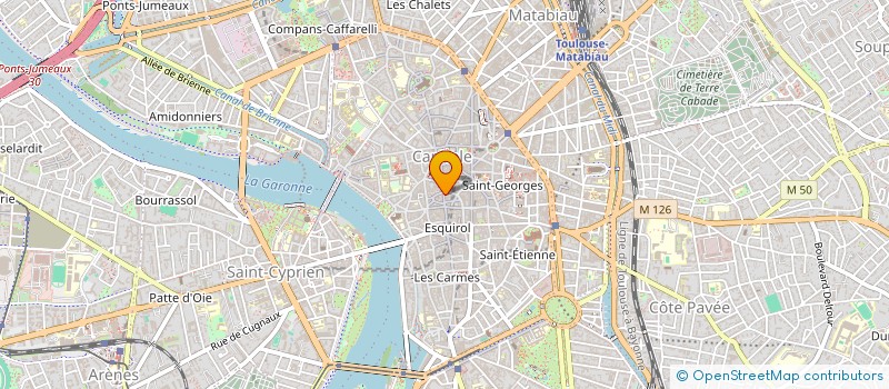localisation de l'entreprise MADAME EMILIE SCHULLER à TOULOUSE