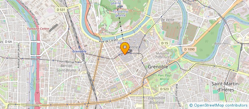 localisation de l'entreprise MADAME EMILIE SCHURMANN à GRENOBLE