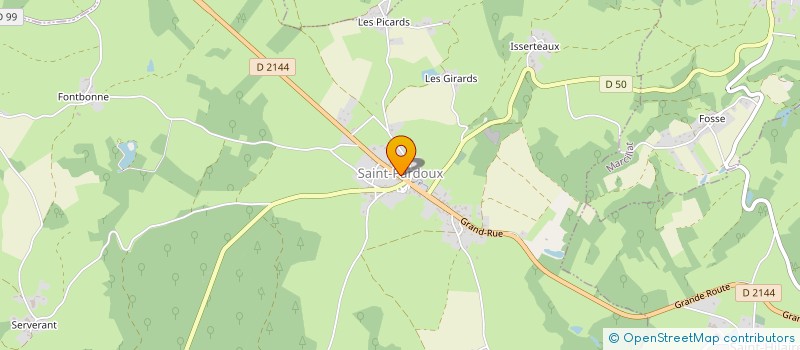 localisation de l'entreprise MADAME EMILIE SEFORT  SAINT-PARDOUX