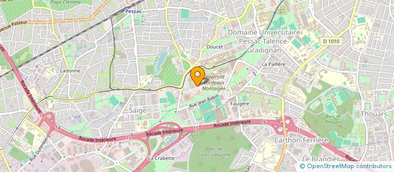 localisation de l'entreprise MADAME EMILIE SELAMBAROM à PESSAC