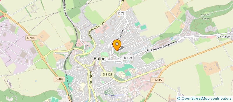 localisation de l'entreprise MADAME EMILIE SELLIE  BOLBEC