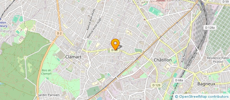 localisation de l'entreprise MADAME EMILIE SERRALTA à CLAMART