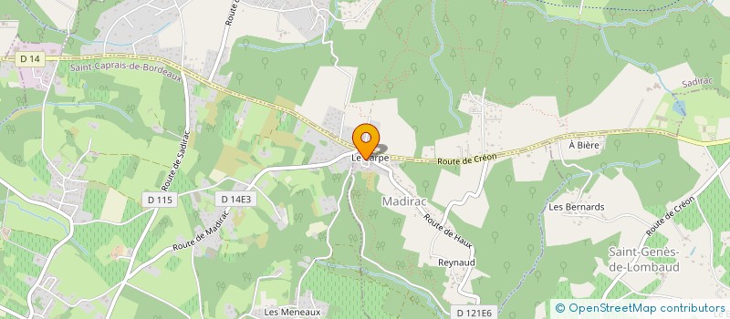 localisation de l'entreprise MADAME EMILIE SEURIN  CURSAN