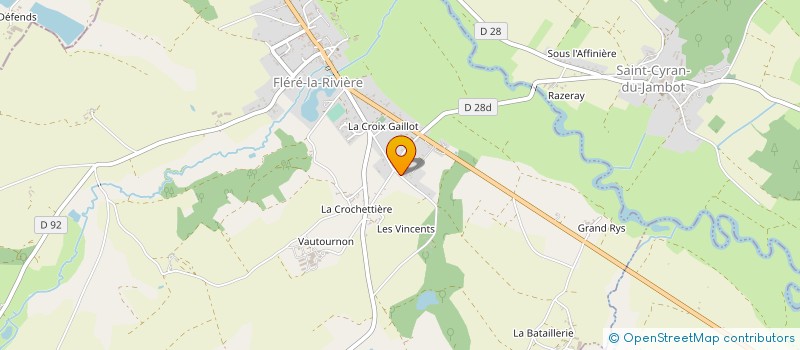 localisation de l'entreprise MADAME EMILIE SEVERINO à FLERE-LA-RIVIERE