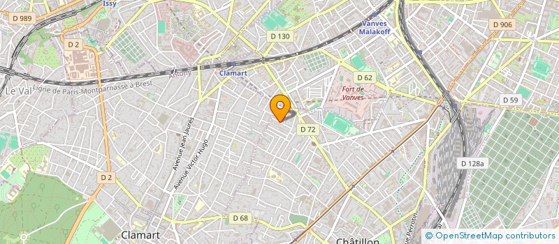 localisation de l'entreprise MADAME EMILIE SIBONI  CHATILLON