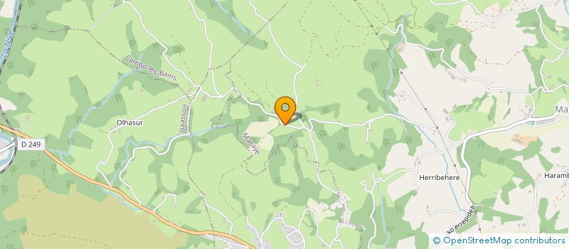 localisation de l'entreprise MADAME EMILIE SILLEGUE  HASPARREN