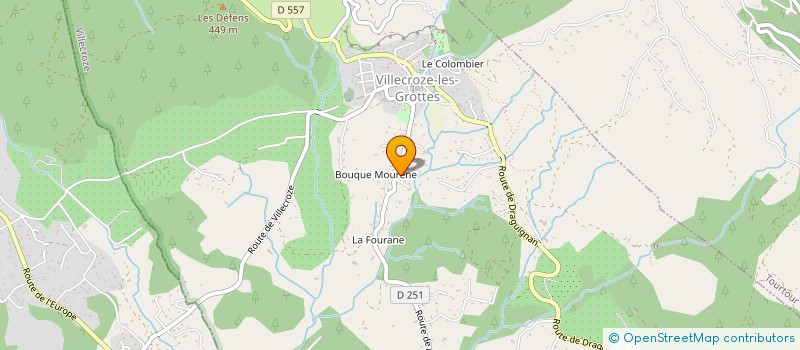 localisation de l'entreprise MADAME EMILIE SILVY  VILLECROZE