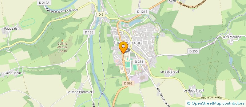 localisation de l'entreprise MADAME EMILIE SIMON  THURY-HARCOURT-LE-HOM