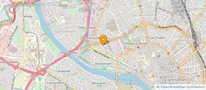 localisation de l'entreprise MADAME EMILIE SIMONIAN  TOULOUSE