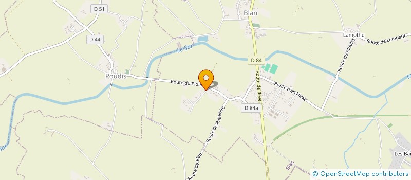 localisation de l'entreprise MADAME EMILIE SOLANS  BLAN