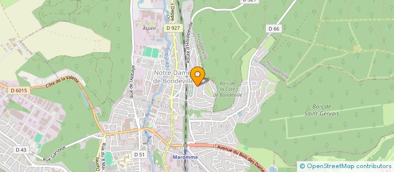 localisation de l'entreprise MADAME EMILIE SONVICO  NOTRE-DAME-DE-BONDEVILLE