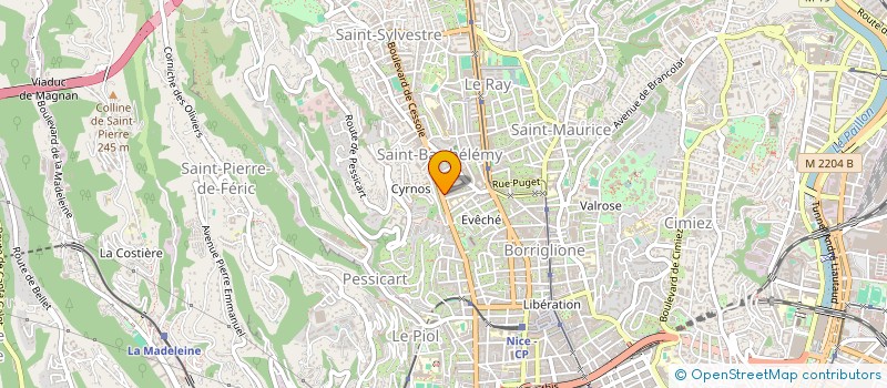 localisation de l'entreprise MADAME EMILIE SORIANO  NICE