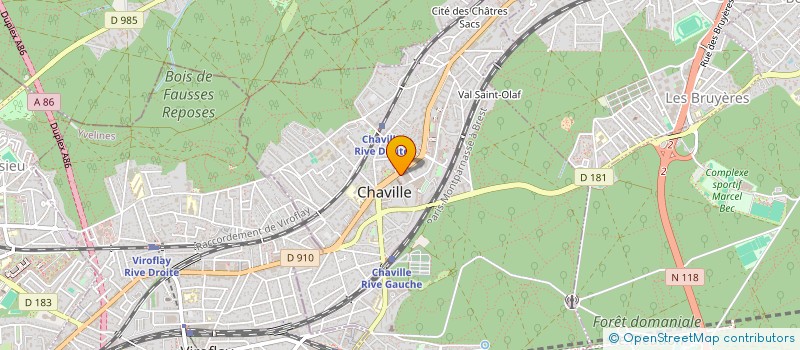 localisation de l'entreprise MADAME EMILIE SOUCHIER à CHAVILLE