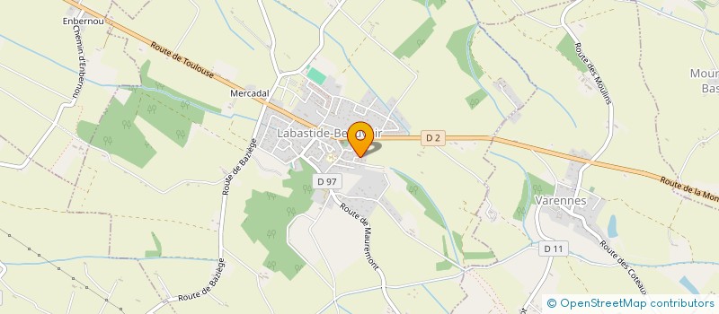 localisation de l'entreprise MADAME EMILIE SOULA  FOURQUEVAUX