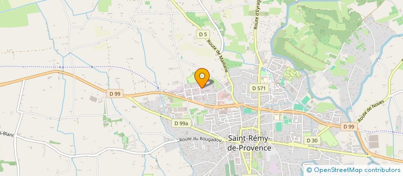 localisation de l'entreprise MADAME EMILIE SPIES  SAINT-REMY-DE-PROVENCE