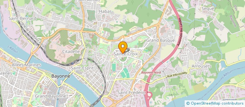 localisation de l'entreprise MADAME EMILIE STEPH  BAYONNE