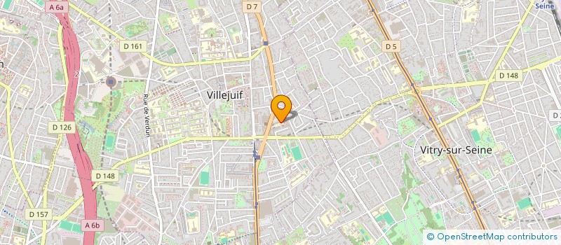 localisation de l'entreprise MADAME EMILIE STREIT  VILLEJUIF