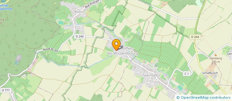 localisation de l'entreprise MADAME EMILIE STROHL  OBERHOFFEN-LES-WISSEMBOURG