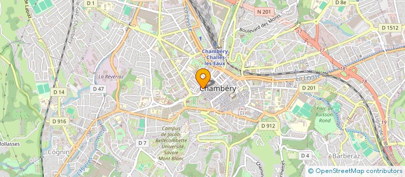 localisation de l'entreprise MADAME EMILIE STRUPOWSKI à CHAMBERY