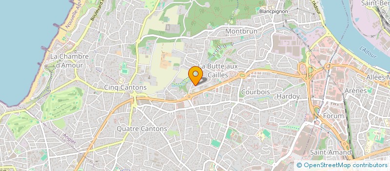 localisation de l'entreprise MADAME EMILIE SUBERCAZE  ANGLET