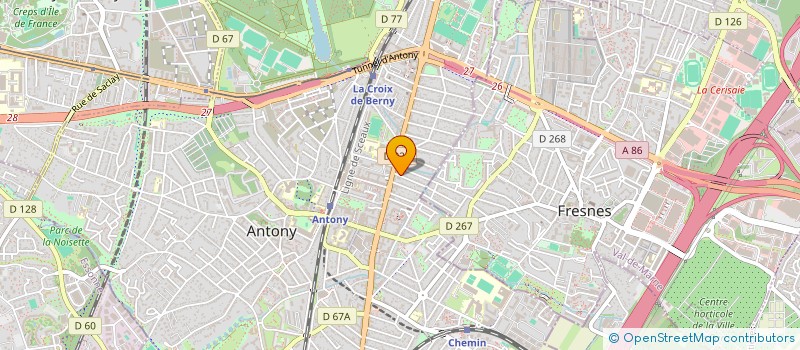 localisation de l'entreprise MADAME EMILIE SULTAN à ANTONY