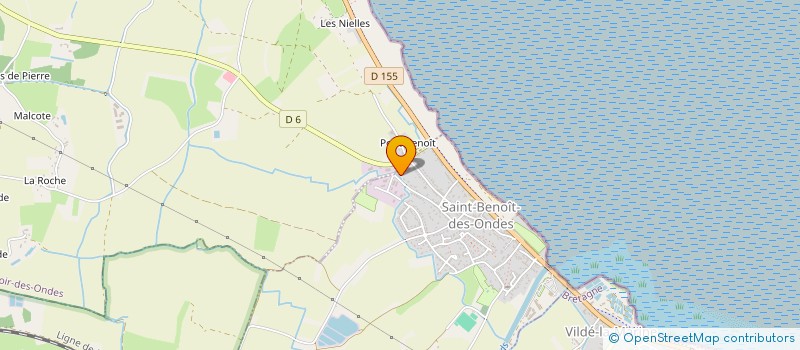 localisation de l'entreprise MADAME EMILIE SURBLED  SAINT-BENOIT-DES-ONDES