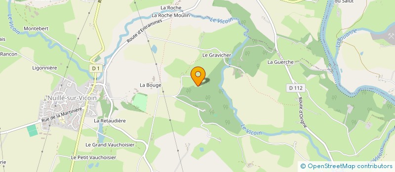 localisation de l'entreprise MADAME EMILIE TAMISIER  NUILLE-SUR-VICOIN