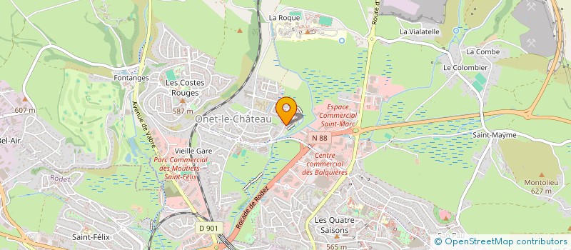 localisation de l'entreprise MADAME EMILIE TARDIEU à ONET-LE-CHATEAU