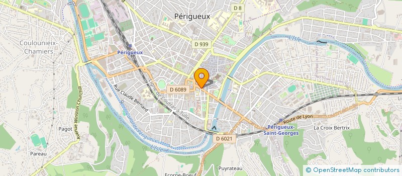 localisation de l'entreprise MADAME EMILIE TECHER  TRELISSAC