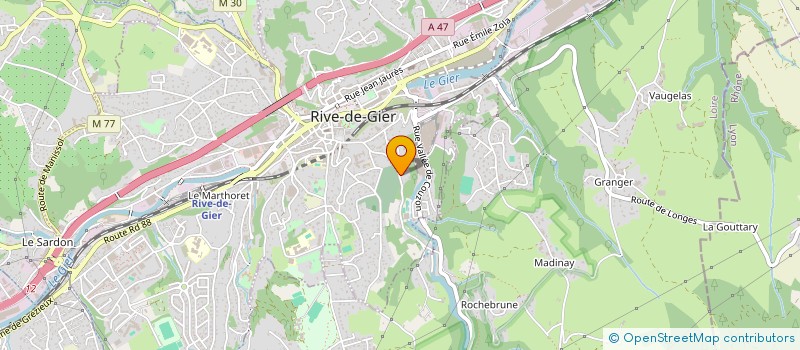 localisation de l'entreprise MADAME EMILIE TERLAUD à RIVE-DE-GIER